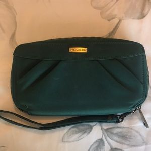 TRAVELON wallet wristlet